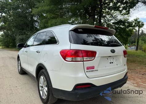 2016 Kia Sorento Lx from USA, damaged, VIN 5XYPGDA35GG166643
